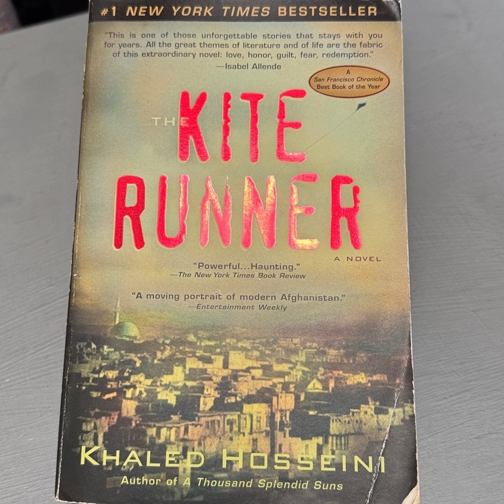 The Kite Runner Book by Khaled Hosseini